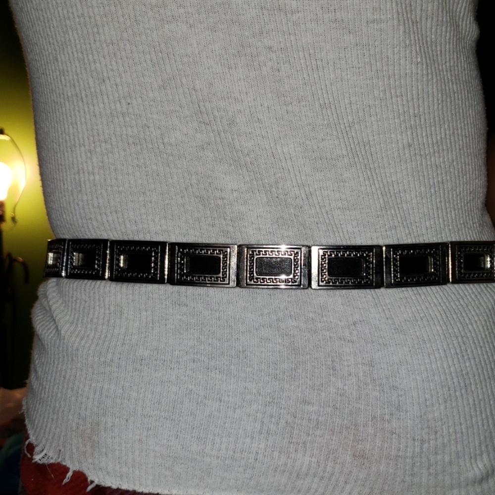 Leather belt